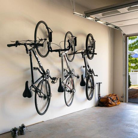 Swivel Mount Bike Storage Rack | Garage Wall Hook | Deep Water-Wall Mounted-Grease Monkey Garage