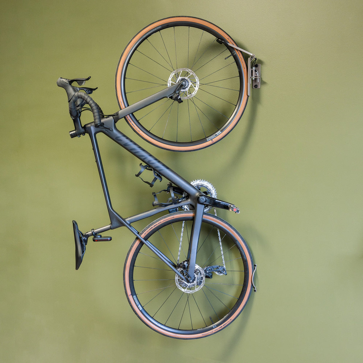Swivel Mount Bike Storage Rack | Garage Wall Hook | Mud-Wall Mounted-Grease Monkey Garage