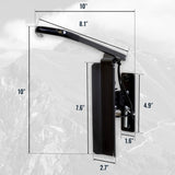 Swivel Mount Bike Storage Rack | Garage Wall Hook-Wall Mounted-Grease Monkey Garage