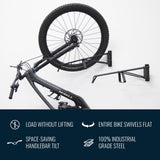 SwivelStow No-Lift Mountain Bike Rack-Wall Mounted-Grease Monkey Garage
