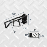 SwivelStow No-Lift Road & Gravel Bike Rack | 2 Pack-Wall Mounted-Grease Monkey Garage