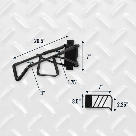 SwivelStow No-Lift Road & Gravel Bike Rack | 2 Pack-Wall Mounted-Grease Monkey Garage
