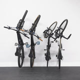 SwivelStow No-Lift Road & Gravel Bike Rack | 4 Pack-Wall Mounted-Grease Monkey Garage