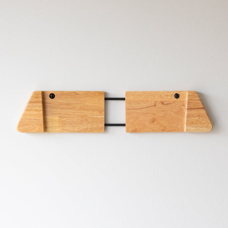 Taos Snowboard Storage | Minimalist Wood Display Rack-Wall Mounted-Grease Monkey Garage