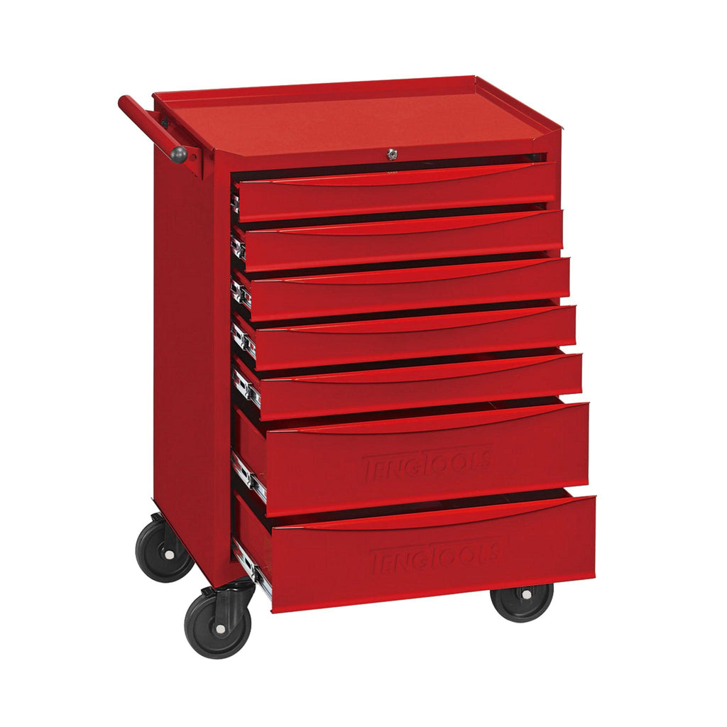 Teng Tools 7 Drawer Heavy Duty Roller Cabinet Tool Chest / Wagon - TCW707EV-Tool Storage-Grease Monkey Garage