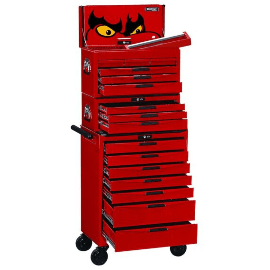 Teng Tools 8 Series Top Box, Middle Box And Roller Cabinet - TC803N-Tool Storage-Grease Monkey Garage