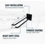 Tool Max Wall Hook | Heavy-Duty | Holds 50 lbs-Wall Mounted-Grease Monkey Garage