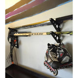Trifecta Hockey Stick Storage Rack | 3 Levels-Wall Mounted-Grease Monkey Garage