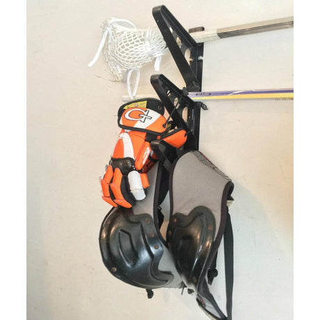 Trifecta Lacrosse Stick Storage Rack | 3 Levels-Wall Mounted-Grease Monkey Garage
