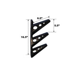 Trifecta Longboard Storage Rack | 3 Levels-Wall Mounted-Grease Monkey Garage
