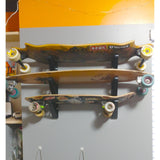 Trifecta Longboard Storage Rack | 3 Levels-Wall Mounted-Grease Monkey Garage