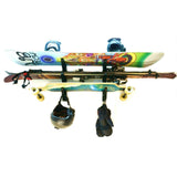 Trifecta Longboard Storage Rack | 3 Levels-Wall Mounted-Grease Monkey Garage