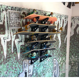 Trifecta Skateboard Storage Rack | 3 Levels-Wall Mounted-Grease Monkey Garage