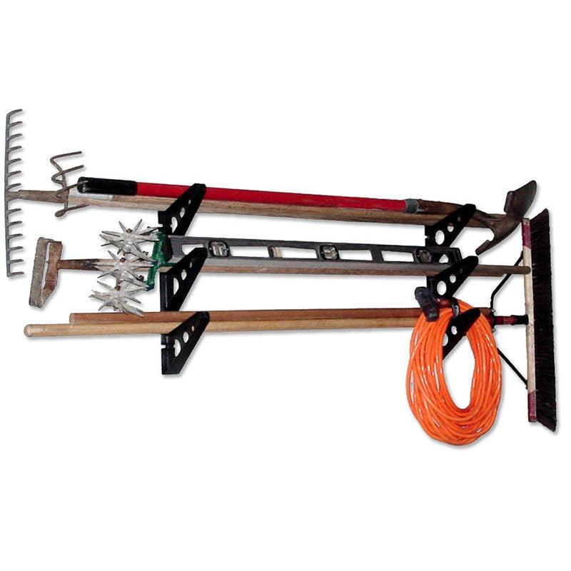 Trifecta Tool Storage Rack | 3 Levels-Wall Mounted-Grease Monkey Garage
