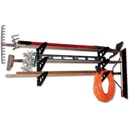 Trifecta Tool Storage Rack | 3 Levels-Wall Mounted-Grease Monkey Garage