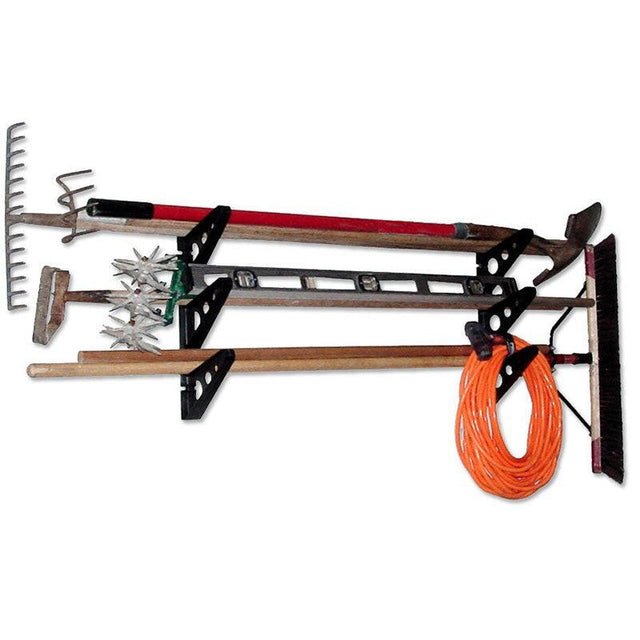 Trifecta Tool Storage Rack | 3 Levels-Wall Mounted-Grease Monkey Garage
