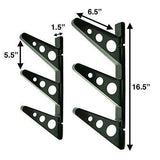Trifecta Water Ski Storage Rack | Holds 2 Pairs of Water Skis-Wall Mounted-Grease Monkey Garage