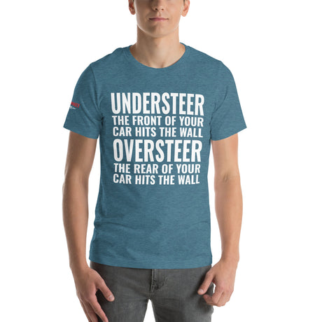 Understeer and Oversteer Unisex T-Shirt-Grease Monkey Garage