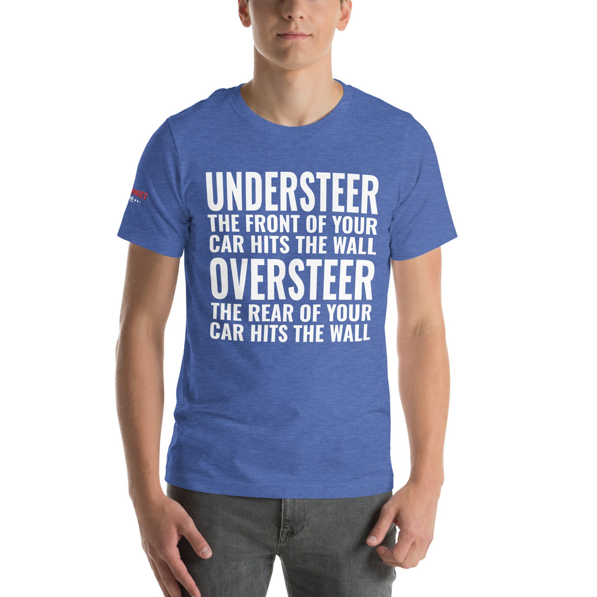 Understeer and Oversteer Unisex T-Shirt-Grease Monkey Garage