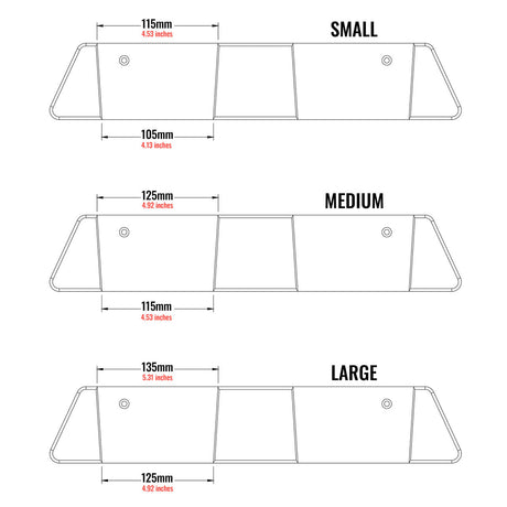 Vail Ski Display | Minimalist Wood Rack | Medium-Wall Mounted-Grease Monkey Garage