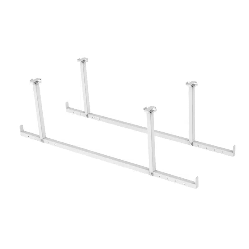 VersaRac & PWMS Hanging Bar Assemblies White (2 Pack)-Grease Monkey Garage