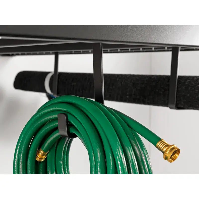 VersaRac & PWMS Multi-Pack Hanging Hooks Black (2x 4in and 2x 8in S-hooks)-Grease Monkey Garage