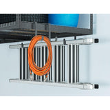 VersaRac & PWMS Multi-Pack Hanging Hooks Grey (2x 4in and 2x 8in S-hooks)-Grease Monkey Garage