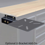 Vise Mount Accessory for U-Bracket Attachment-Grease Monkey Garage