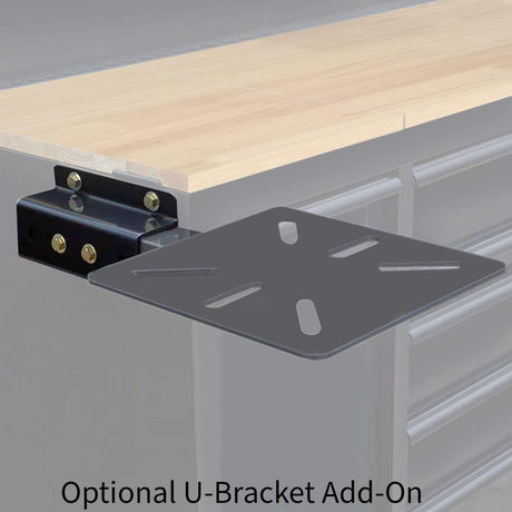 Vise Mount Accessory for U-Bracket Attachment-Grease Monkey Garage