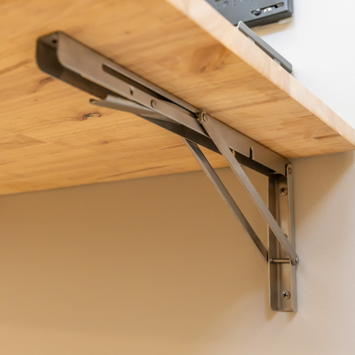 Wakefield Foldable Workbench | Heavy-Duty Table-Wall Mounted-Grease Monkey Garage