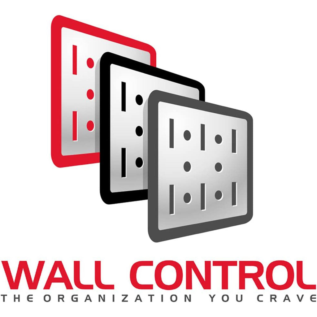 Wall Control 32" x 16" Horizontal Pegboard Garage Tool Organizer, Red (2 Pack)-Hardware | Hardware Accessories | Tool Storage & Organization | Tool Organizer Liners & Inserts-Grease Monkey Garage