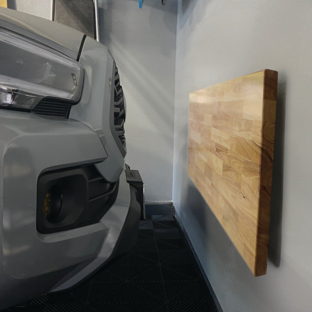 Wall Mounted Folding Workbench-Wall Mounted Folding Workench-Grease Monkey Garage