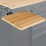 Wood Shelf Accessory for U-Bracket Attachment-Grease Monkey Garage
