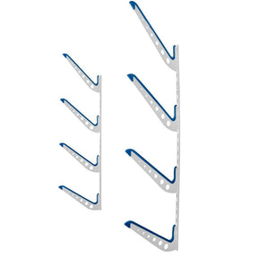 XSR Adjustable Wall Rack | Multi-Use | 4 Levels | White-Wall Mounted-Grease Monkey Garage