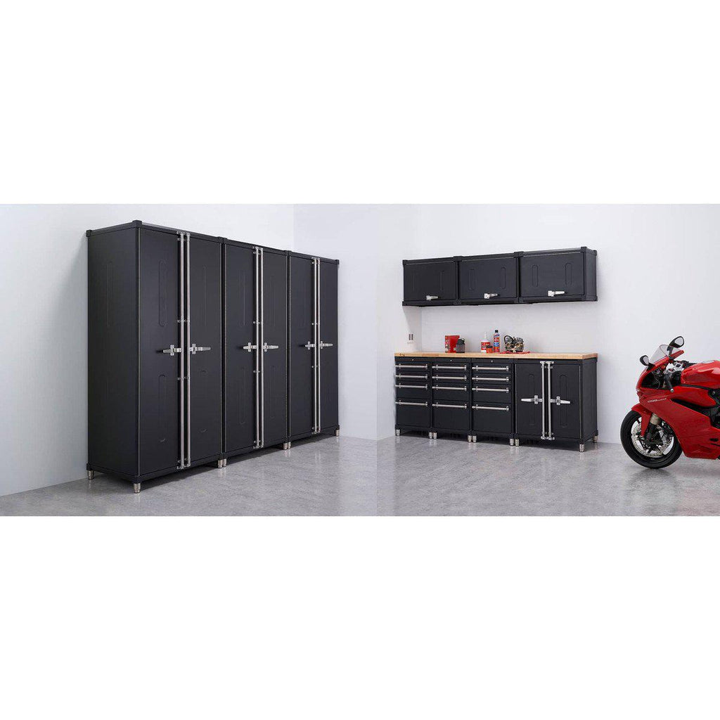 11-Piece | Professional Garage Cabinet Drawer Set | Black-Grease Monkey Garage