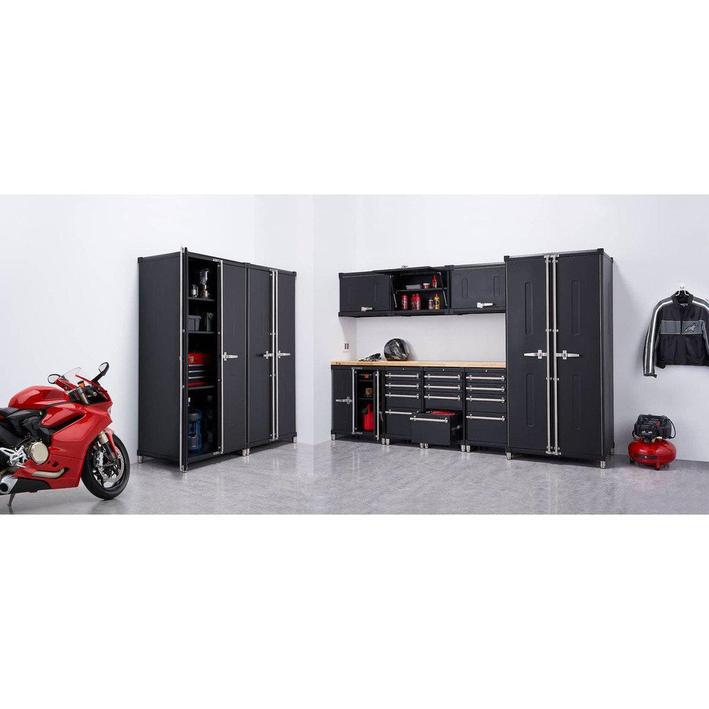 11-Piece | Professional Garage Cabinet Drawer Set | Black-Grease Monkey Garage