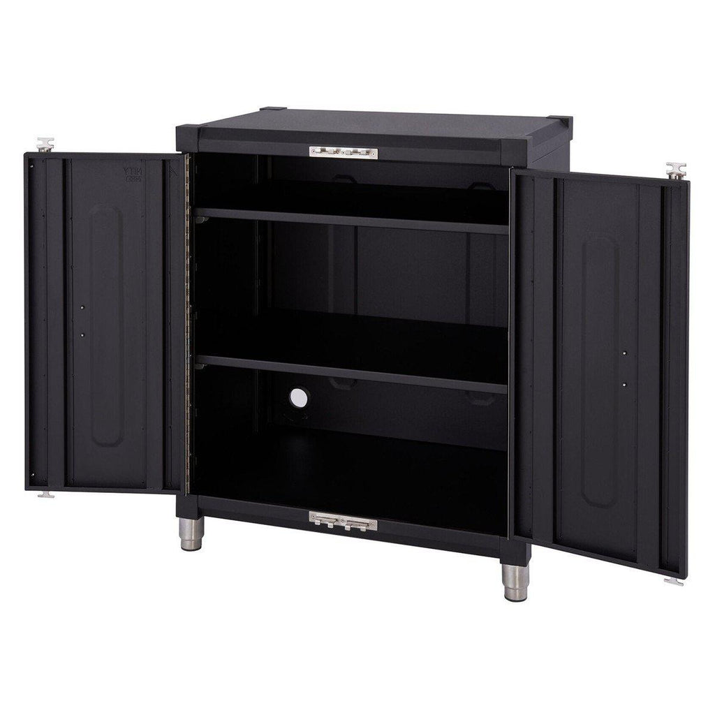 13-Piece | Professional Garage Cabinet Set | Black-Grease Monkey Garage