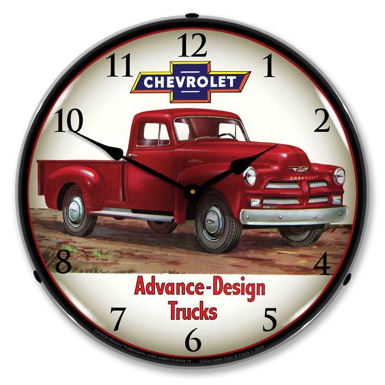 1954 Chevrolet Truck LED Clock-LED Clocks-Grease Monkey Garage