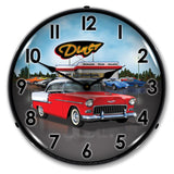 1955 Bel Air Diner LED Clock-LED Clocks-Grease Monkey Garage