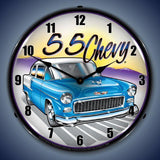 1955 Chevy Backlit LED Clock-LED Clocks-Grease Monkey Garage