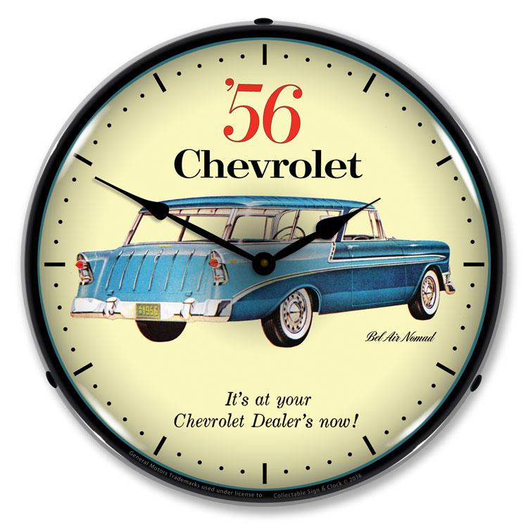 1956 Chevrolet Nomad LED Clock-LED Clocks-Grease Monkey Garage