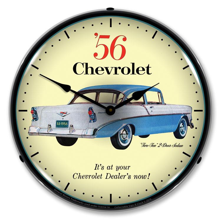 1956 Chevrolet Two Ten LED Clock-LED Clocks-Grease Monkey Garage