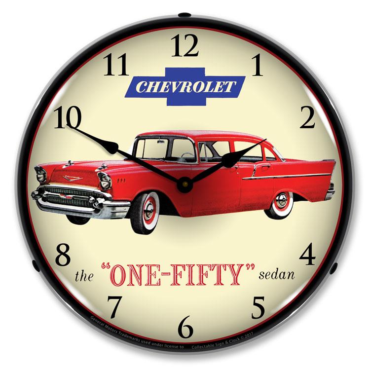 1957 Chevrolet One Fifty LED Clock-LED Clocks-Grease Monkey Garage
