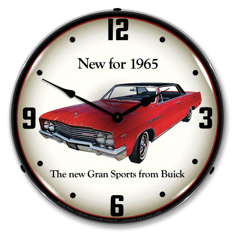 1965 Buick GS LED Clock-LED Clocks-Grease Monkey Garage