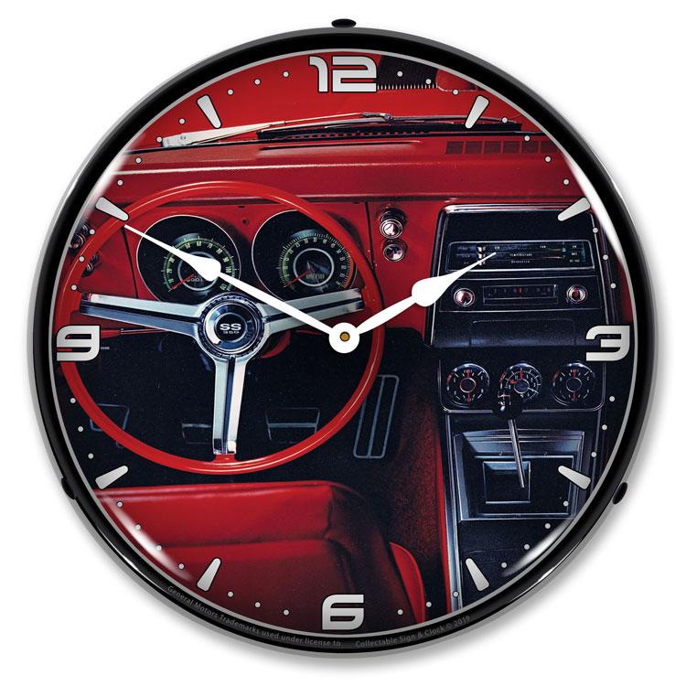 1967 Camaro Dash LED Clock-LED Clocks-Grease Monkey Garage