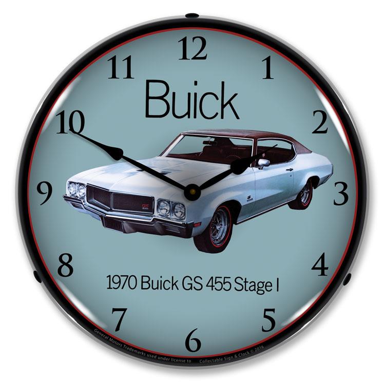 1970 Buick GS 455 Stage 1 LED Clock-LED Clocks-Grease Monkey Garage