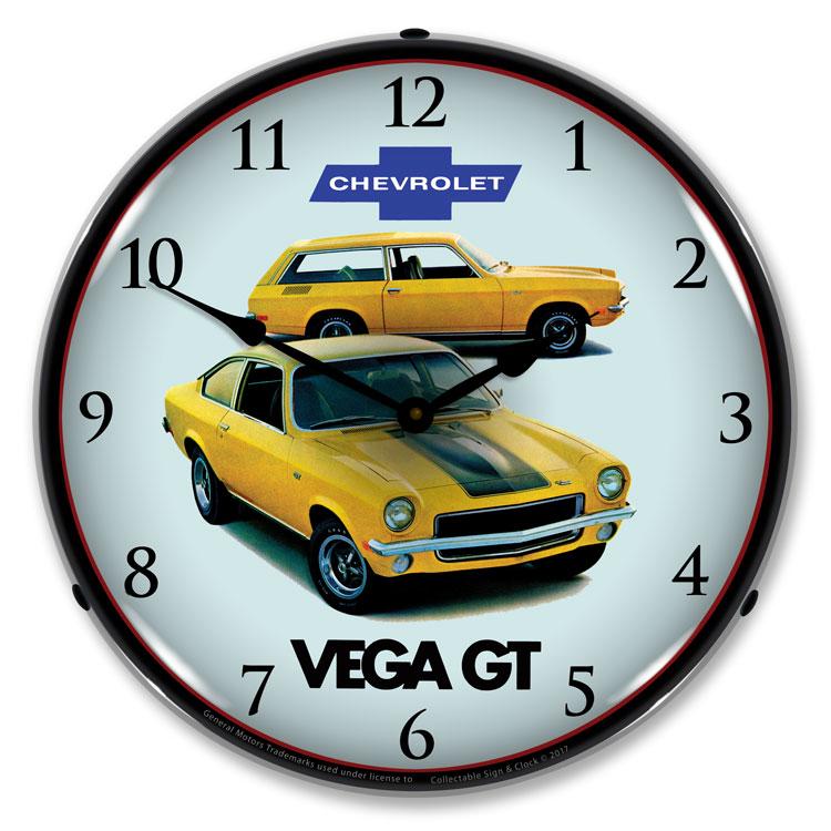 1971 Vega GT LED Clock-LED Clocks-Grease Monkey Garage