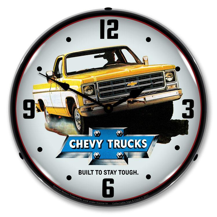 1979 Chevrolet Truck LED Clock-LED Clocks-Grease Monkey Garage