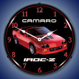 1987 Camaro IROC-Z Backlit LED Clock-LED Clocks-Grease Monkey Garage