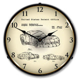 1996 Dodge Viper SRT Patent Backlit LED Clock-LED Clocks-Grease Monkey Garage